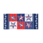 Evergreen Red, White, & Blue Stars Switch Mat