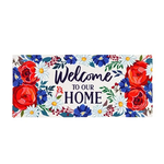 Evergreen Patriotic Welcome to Our Home Switch Mat
