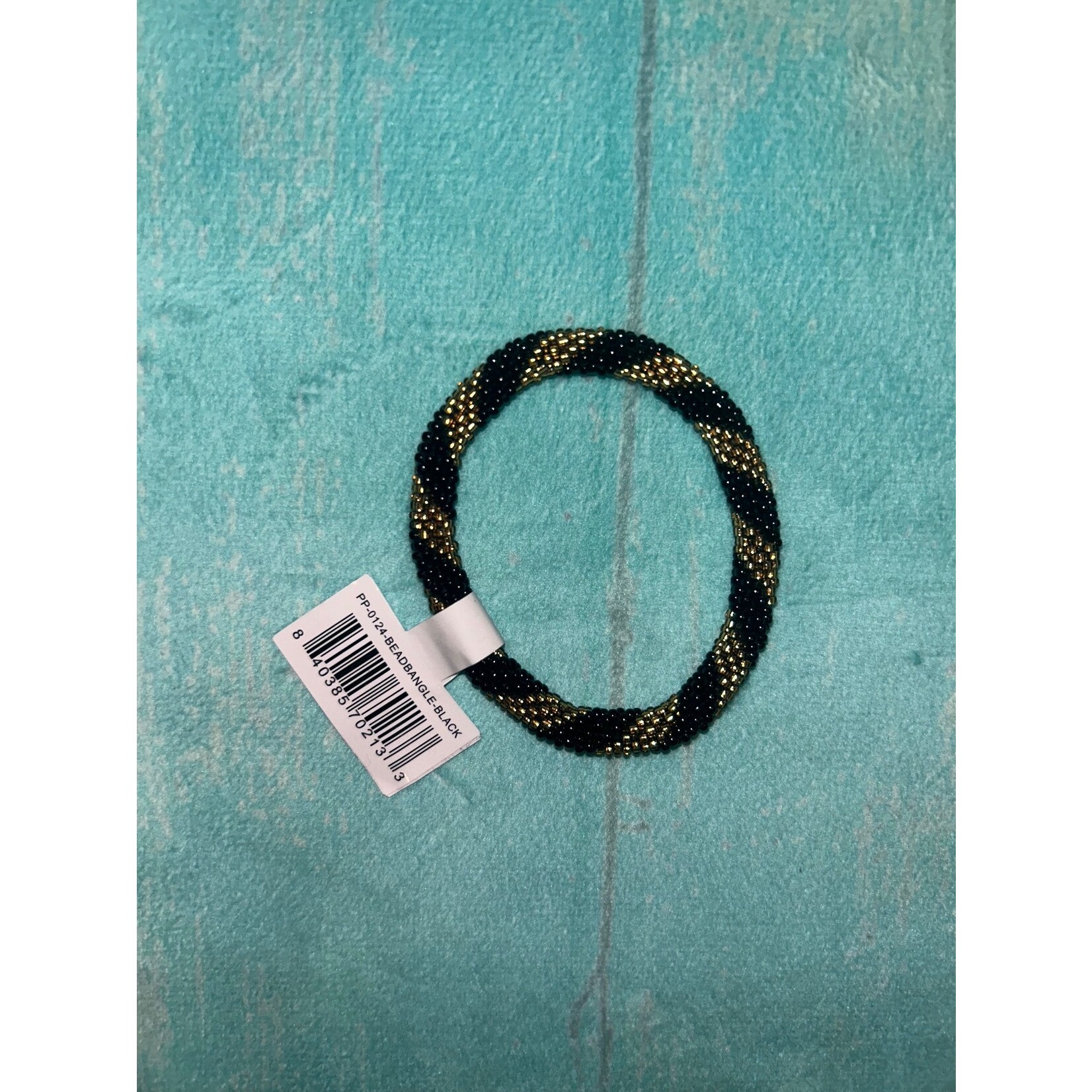 Simply Southern Simply Southern Bead Bangle Black Style 5
