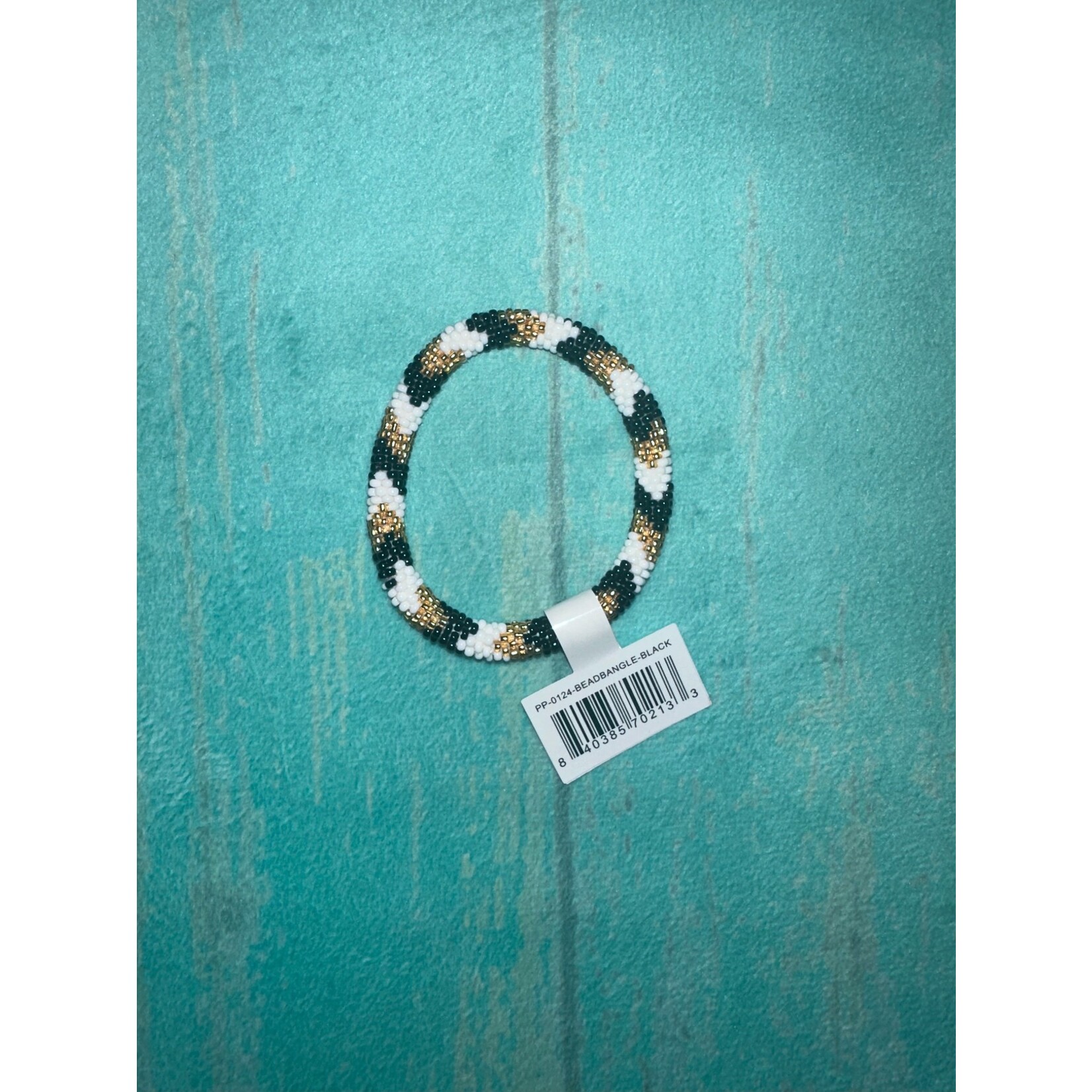 Simply Southern Simply Southern Bead Bangle Black Style 6