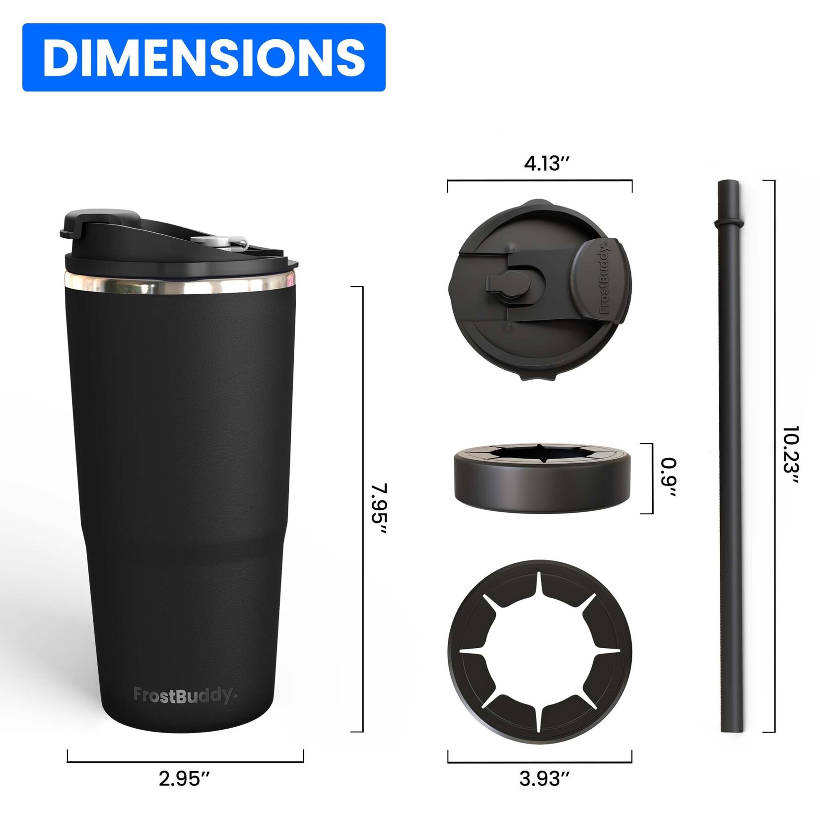 Frost Buddy Frost Buddy To-Go Buddy Retro 30oz