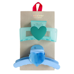 Simply Southern Simply Southern Hair Clip Set Heart