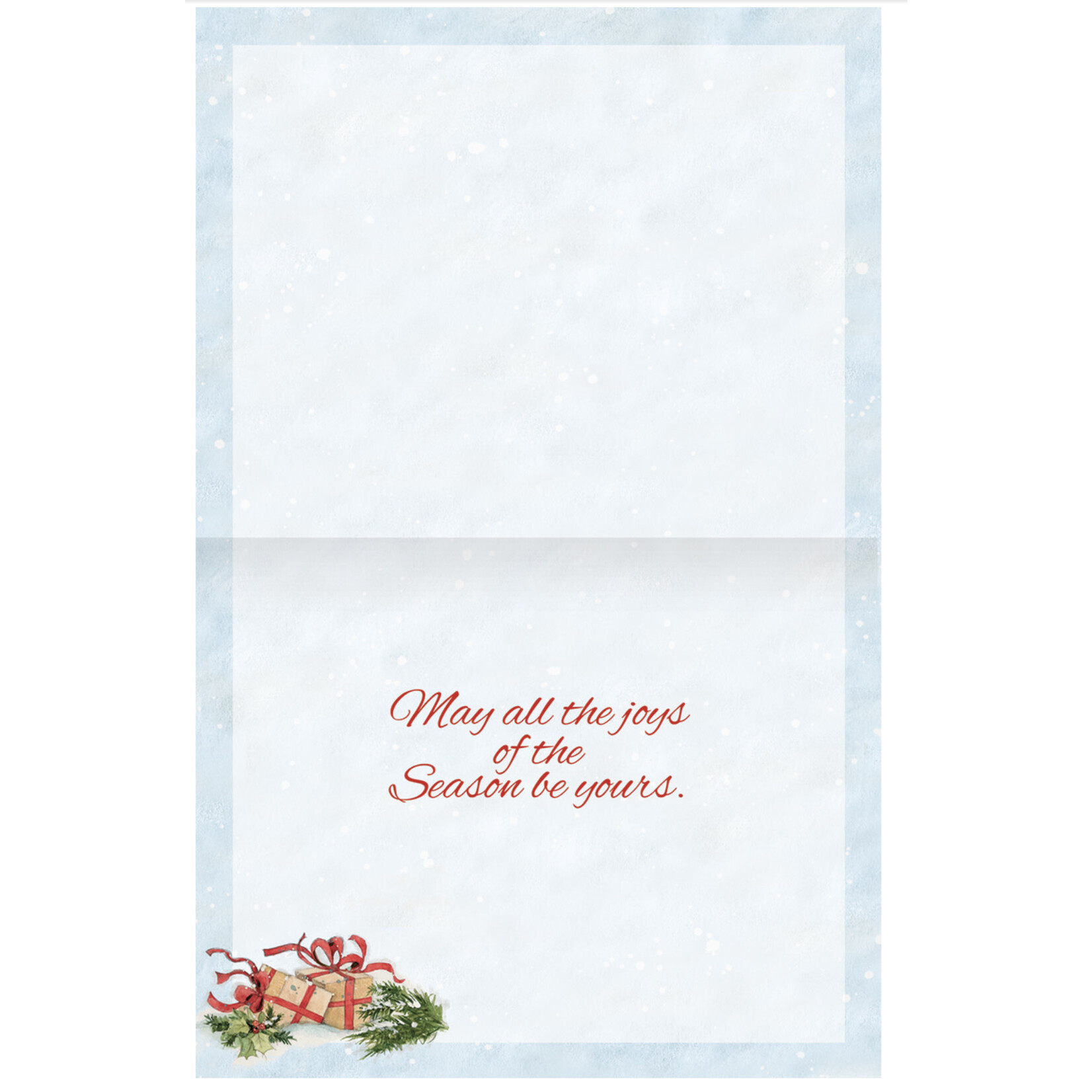 Lang Lang Snowy Tractor Boxed Christmas Cards