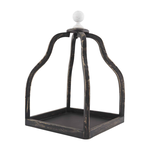 Mudpie Black Wooden Lantern Small