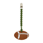 Mudpie Mudpie Football Clip On Teether