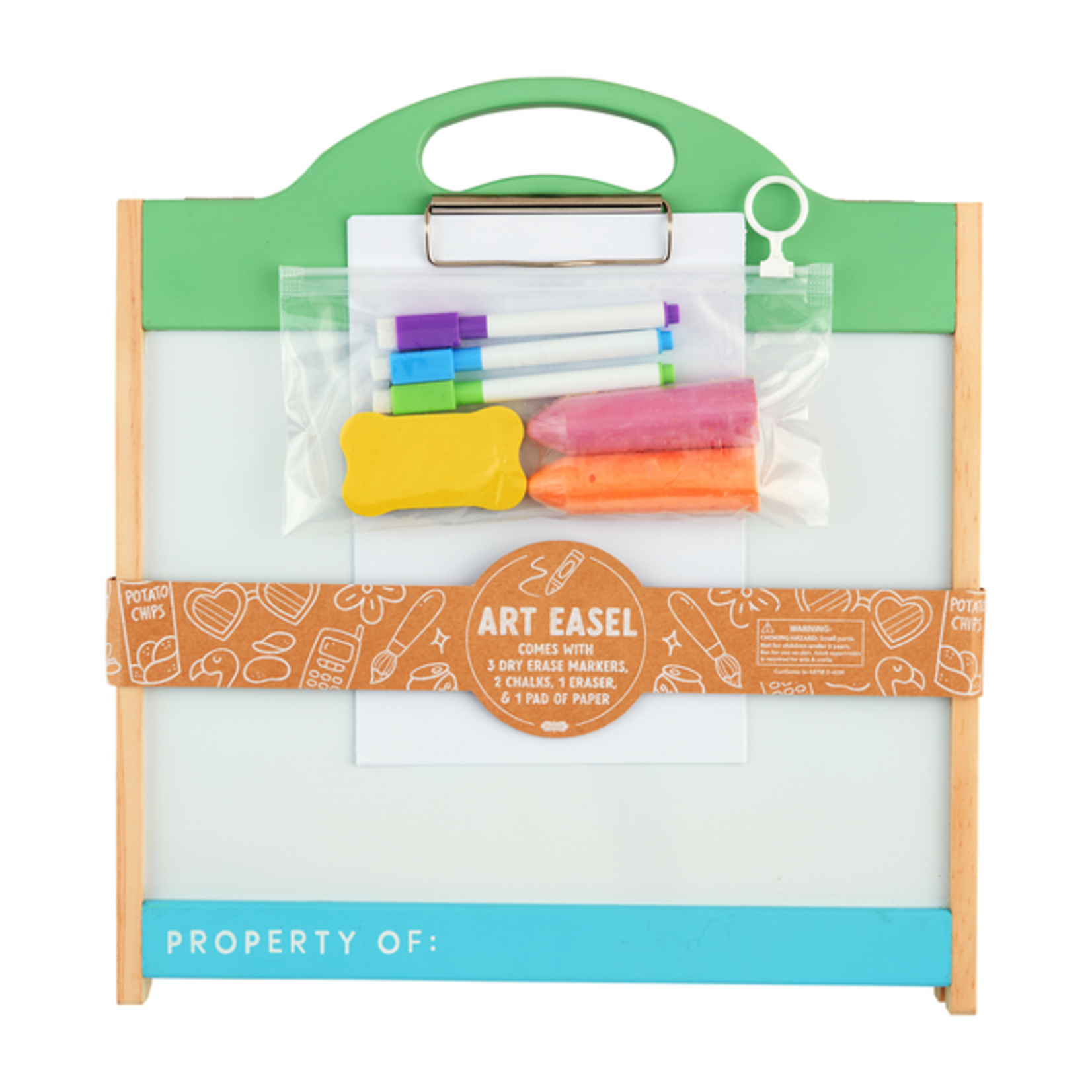 Mudpie Mudpie Wood Art Easel Set