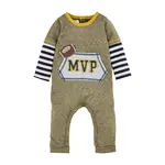 Mudpie Mudpie MVP Waffle Baby Bodysuit