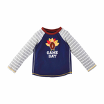 Mudpie Mudpie Game Day Thanksgiving Tee 12-18M