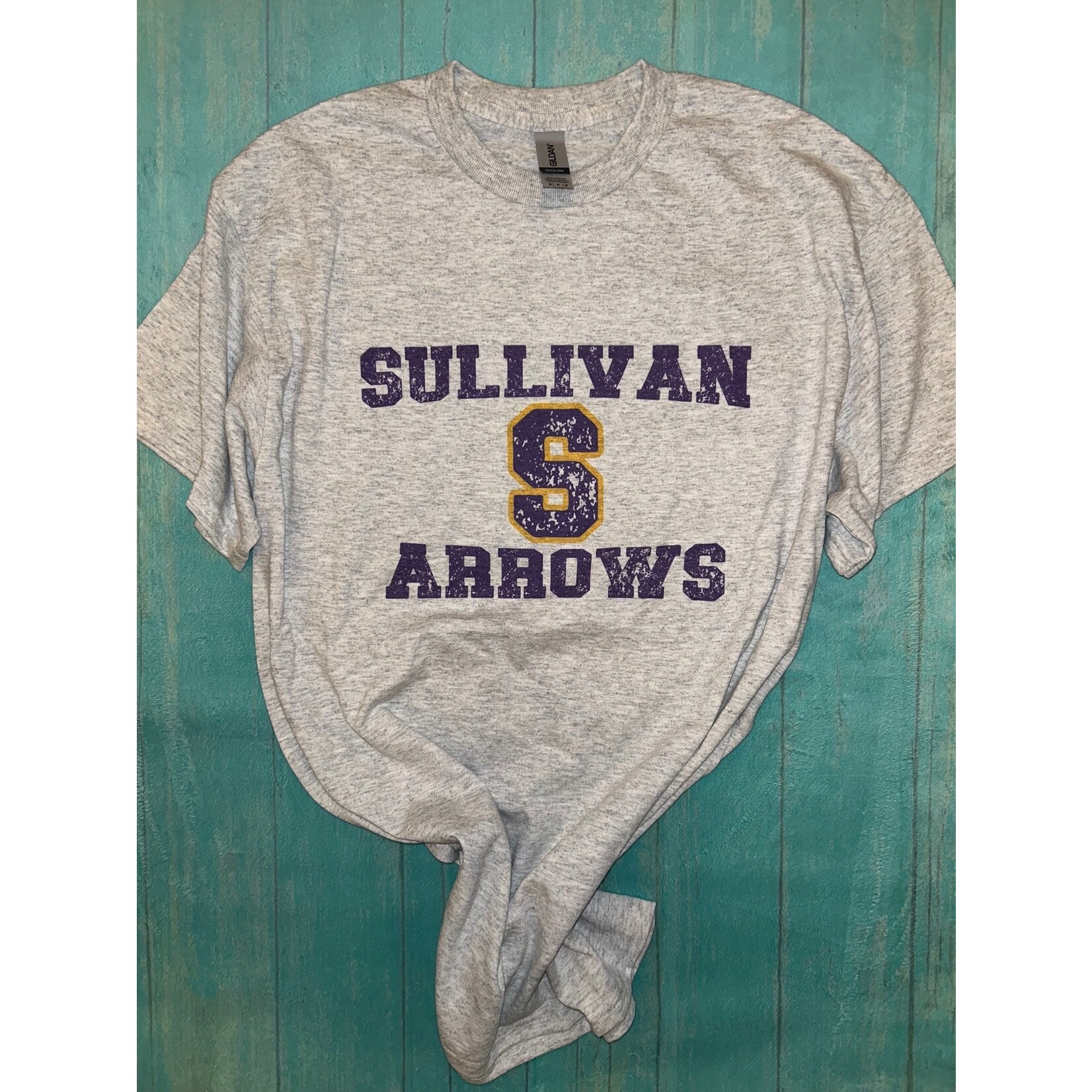 MTS Designs Sullivan Arrows T-Shirt Ash Gray