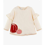 Mudpie Mudpie Ivory Pumpkin Patch Tunic