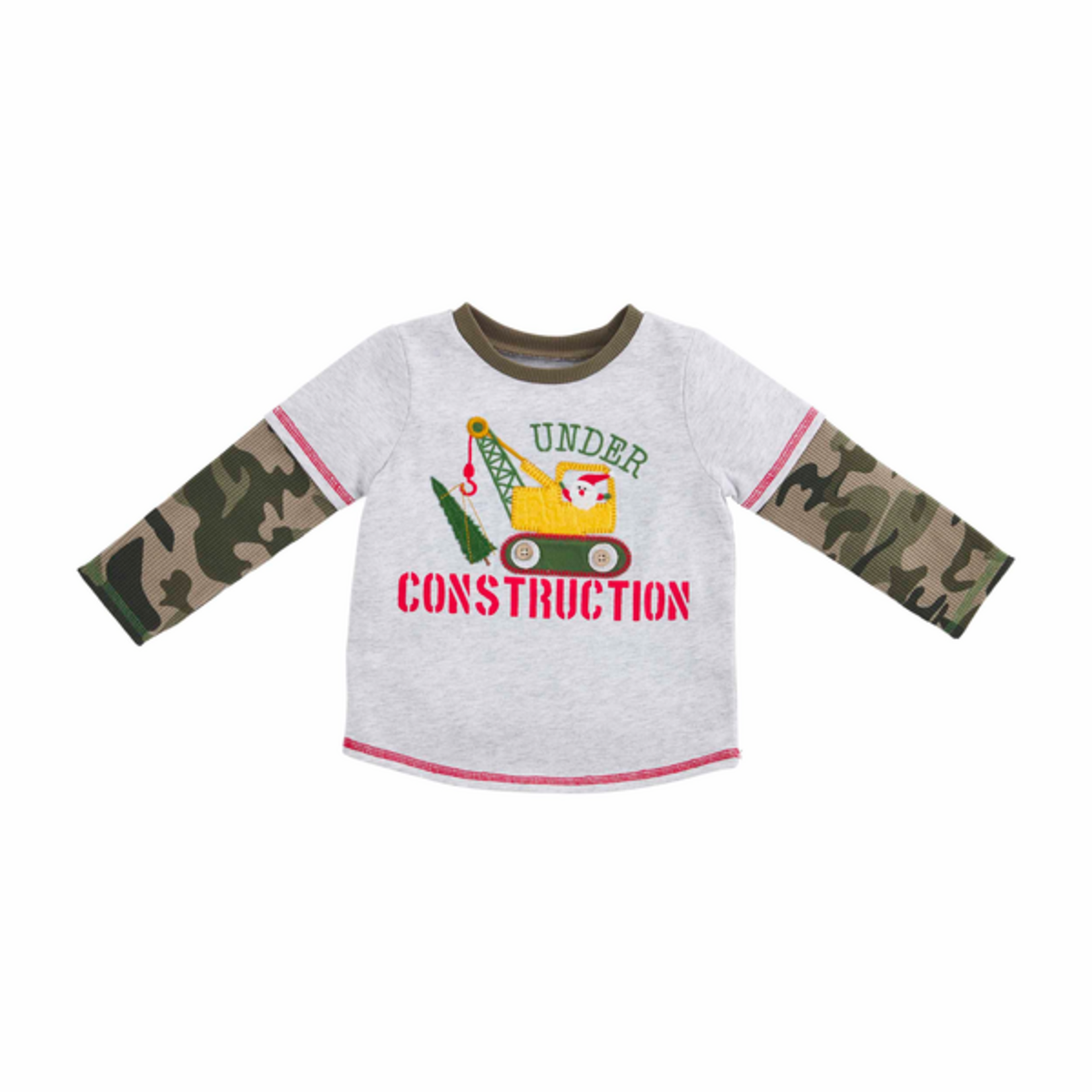 Mudpie Mudpie Under Construction Tee 12-18M