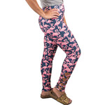 Simply Southern Simply Southern YOUTH Leggings Flamingo O/S