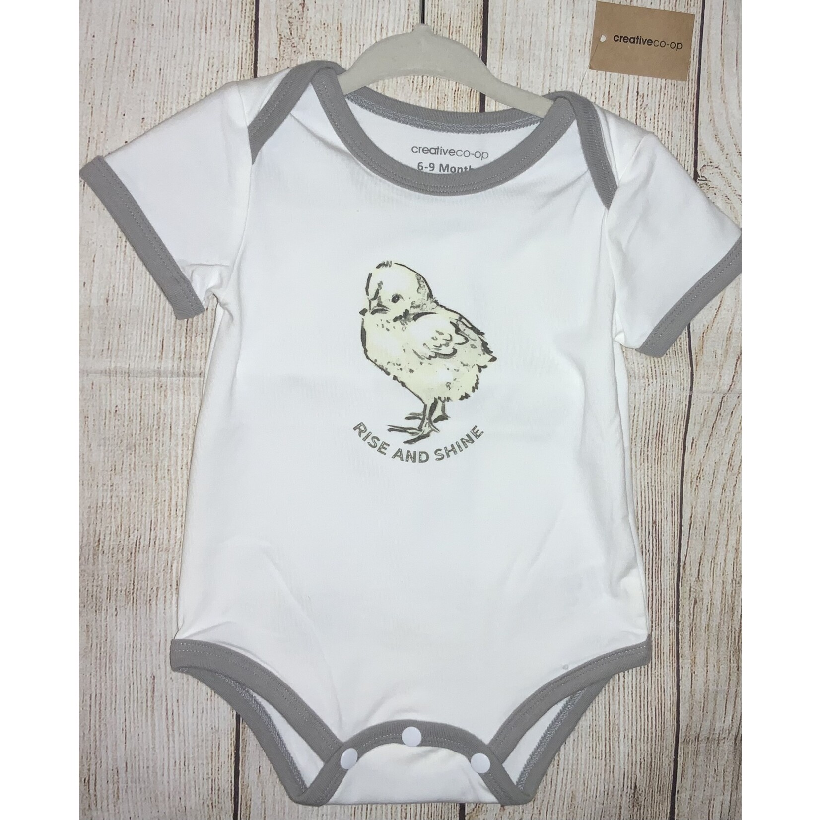 Creative Co-op Creative Co-op Onesie Rise & Shine