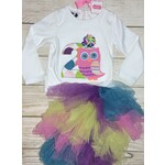 Mudpie Mudpie Owl Skirt Set I’m 2 24M/2T