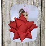 Mudpie Mudpie Red Gift Bow Soft Headband