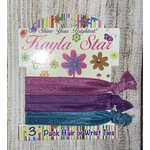 DM Merchandise Kayla Star 3 Pack Hair or Wrist Ties