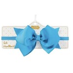 Mudpie Mudpie Soft Headband Turquoise Bow
