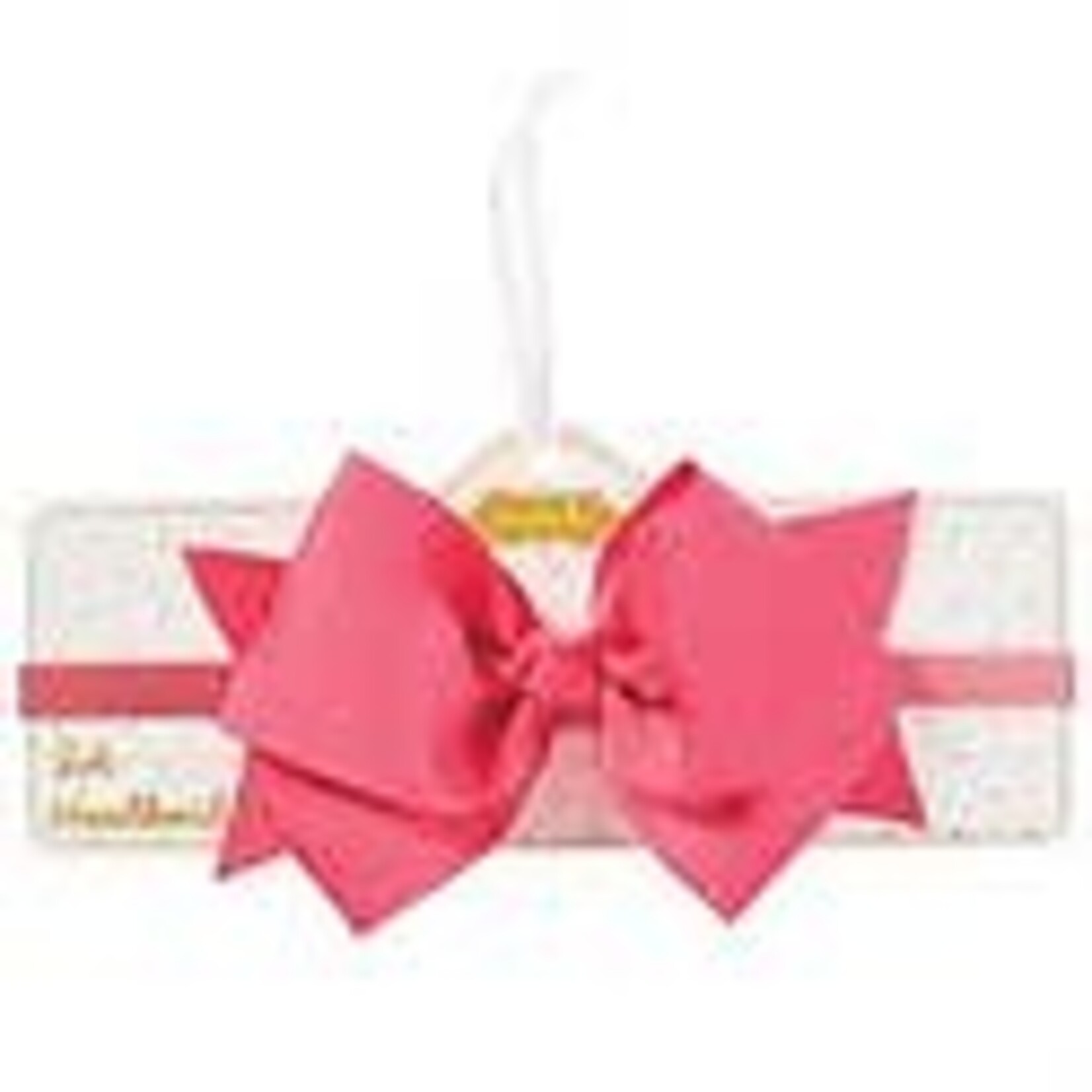 Mudpie Mudpie Soft Headband Hot Pink Bow