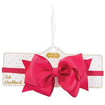Mudpie Mudpie Soft Headband Shocking Pink Bow