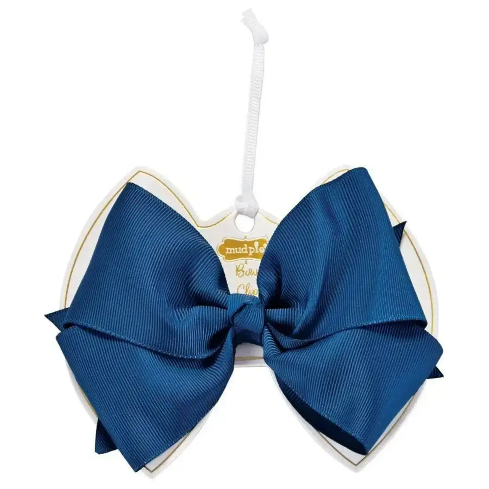 Mudpie Mudpie Bow Clip Light Navy