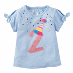 Mudpie Mudpie Birthday Tee 2 24M/2T