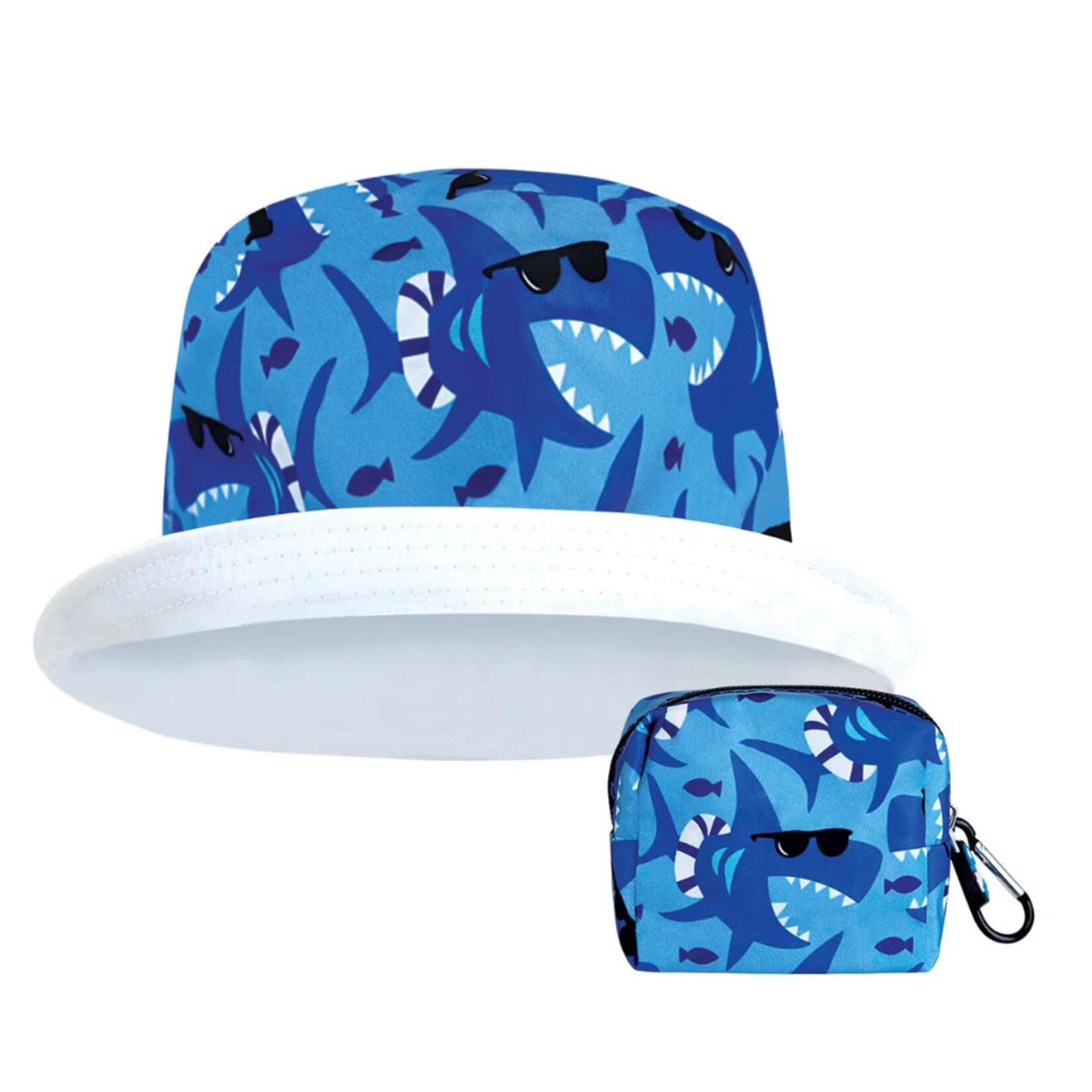 AGP Floppy Tops Kids Sun & Rain Hat Shark