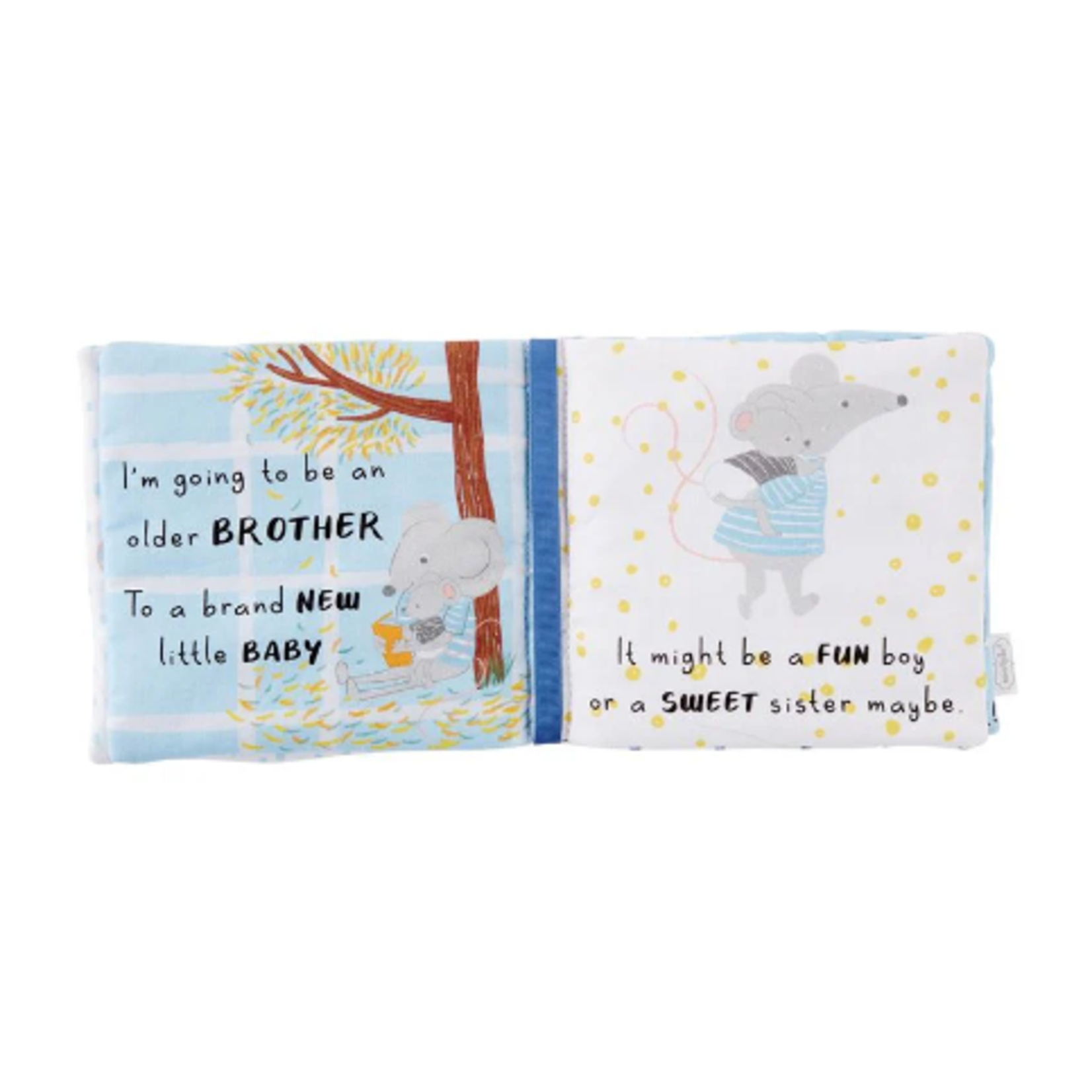 Mudpie Mudpie Big Brother Book & Pin Set