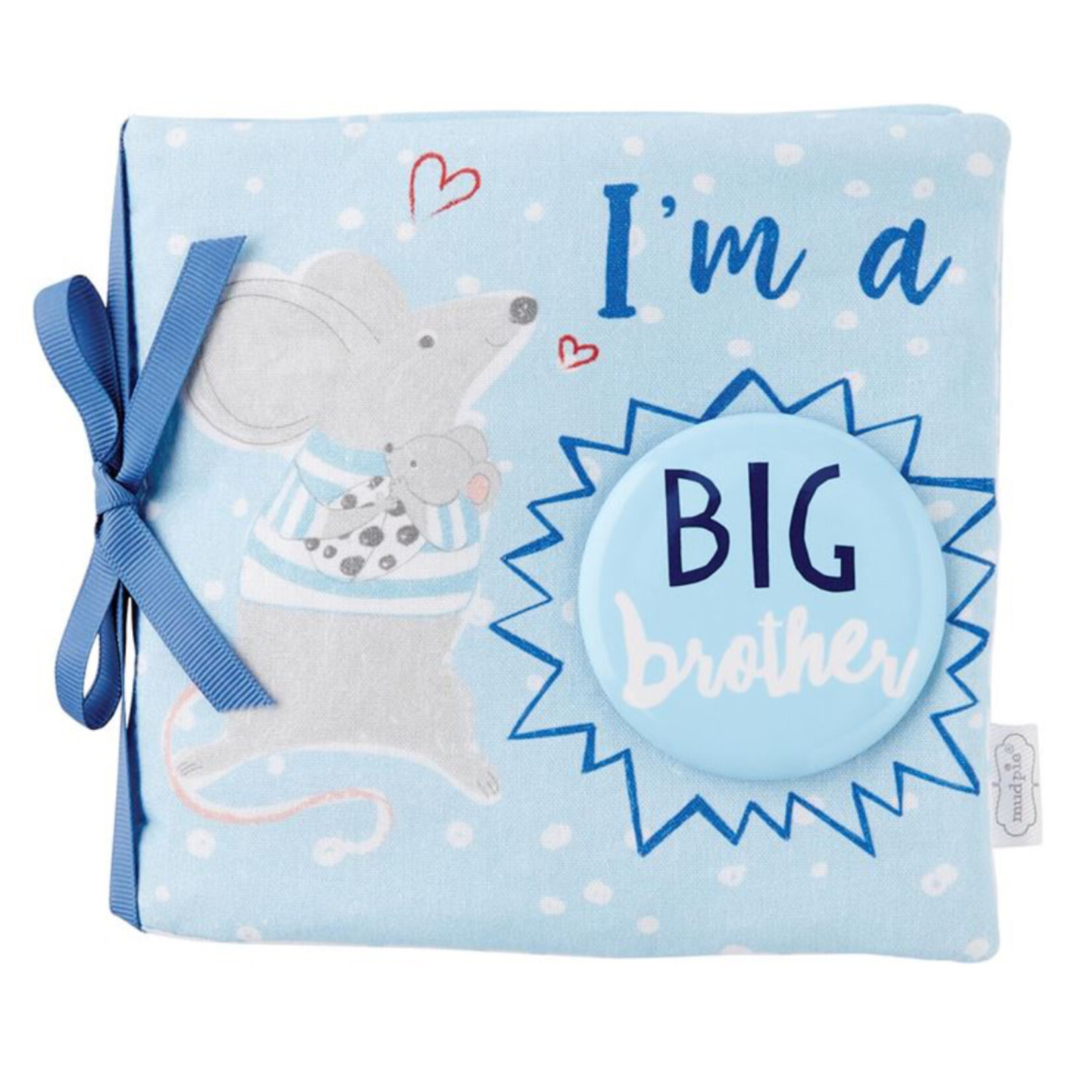 Mudpie Mudpie Big Brother Book & Pin Set