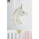 Mudpie Mudpie Gold Unicorn Music Pull Toy