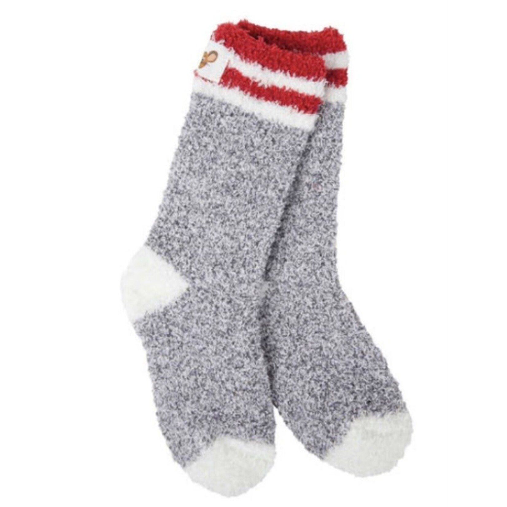 Mouse Creek Mouse Creek Rugby Crew Socks Charcoal Sz 1-4