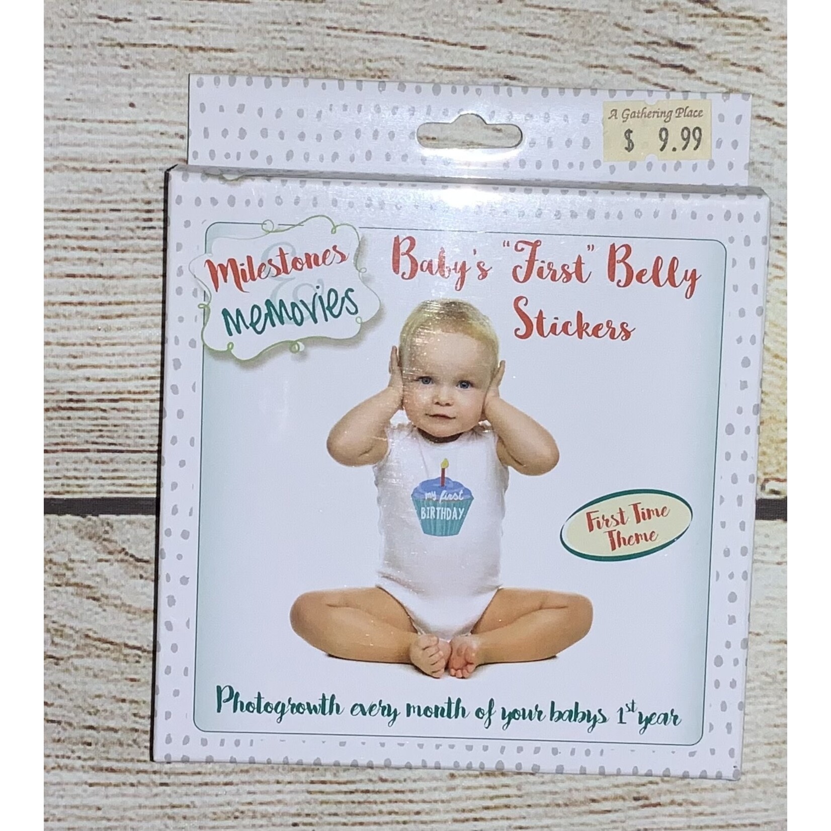 Midwest CBK Milestone Memories Baby’s “First” Belly Stickers