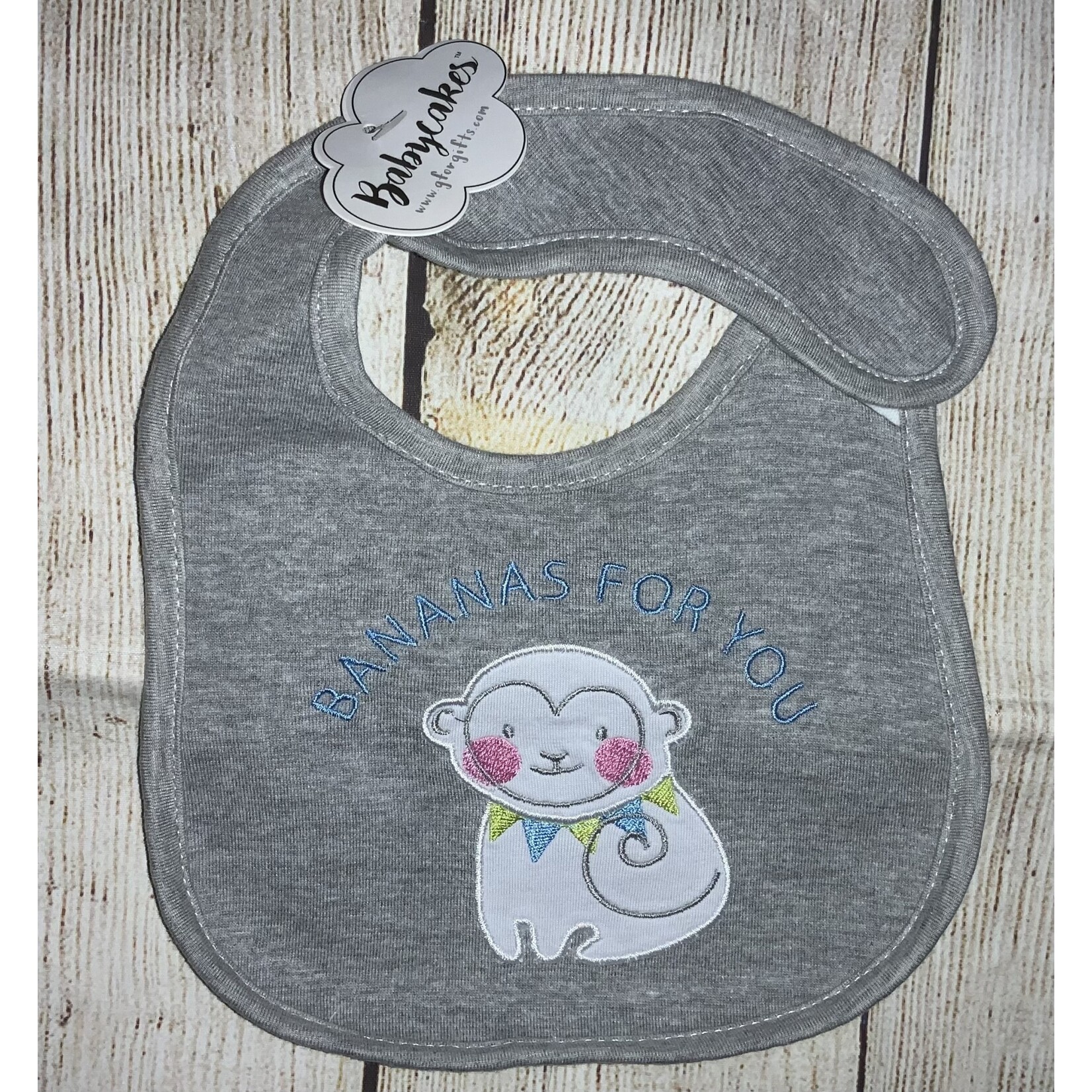 G! G! Baby Cakes Banana’s For You Bib