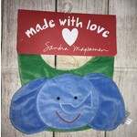 Evergreen Love You a Ton Elephant Bib