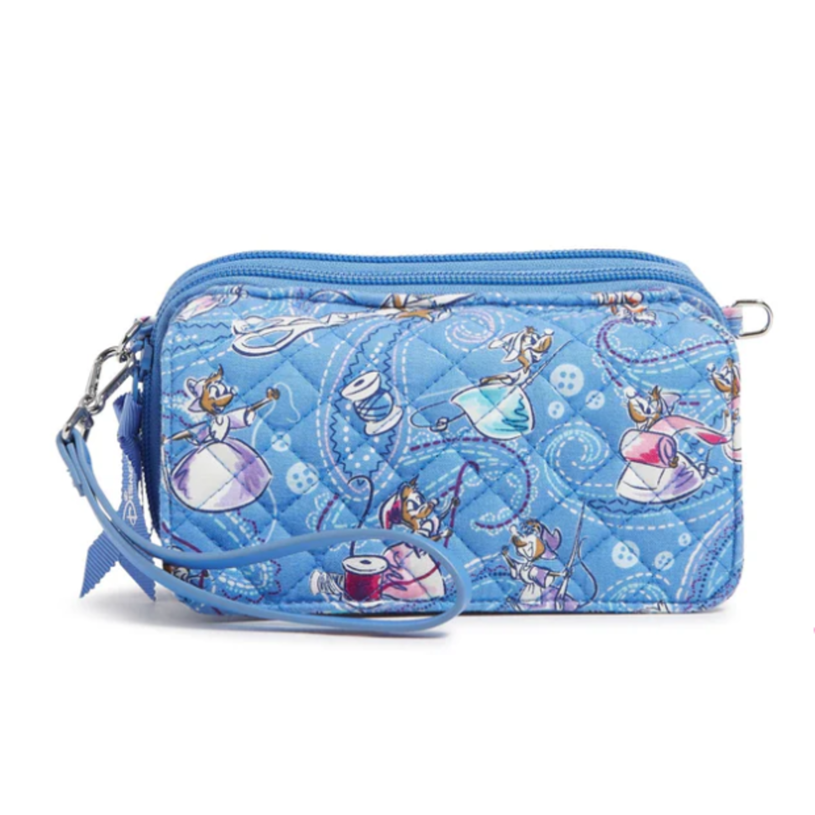 Vera Bradley Vera Bradley Disney RFID All in One Crossbody Cinderella Paisley Friends
