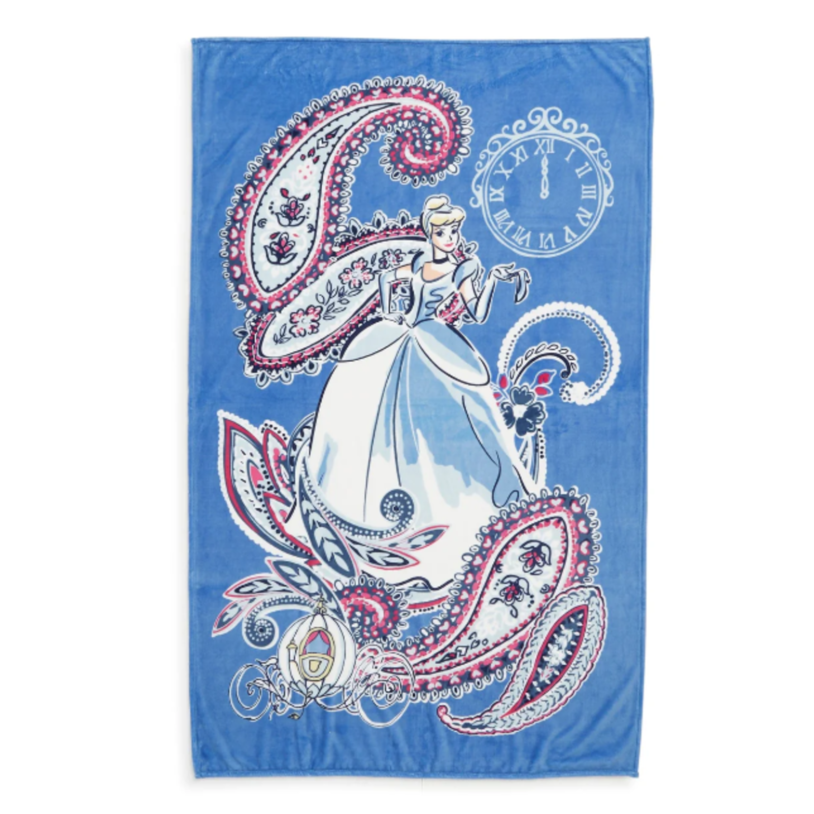 Vera Bradley Vera Bradley Disney Plush Throw  Cinderella Paisley