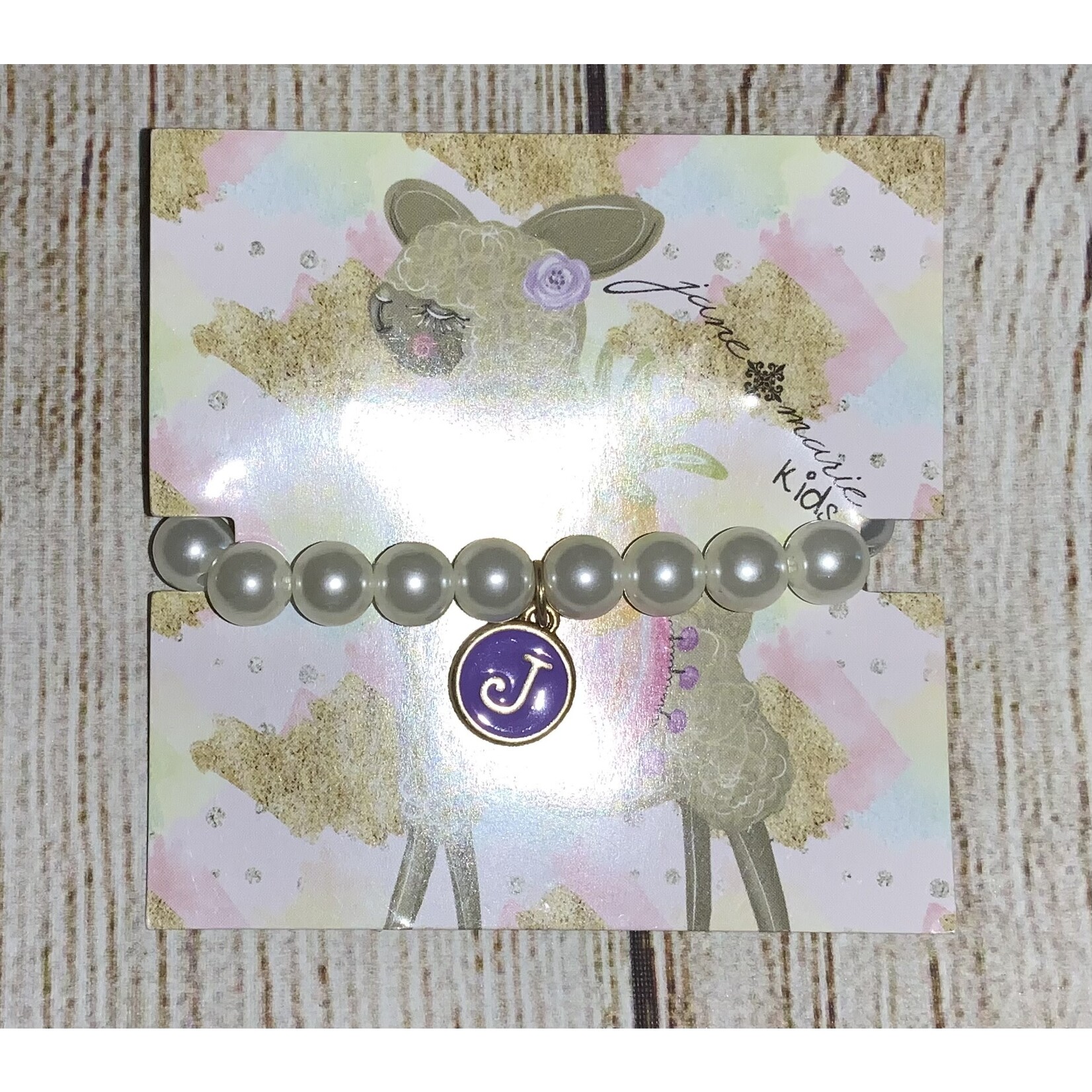 Jane Marie Jane Marie Kids Monogram Bracelet