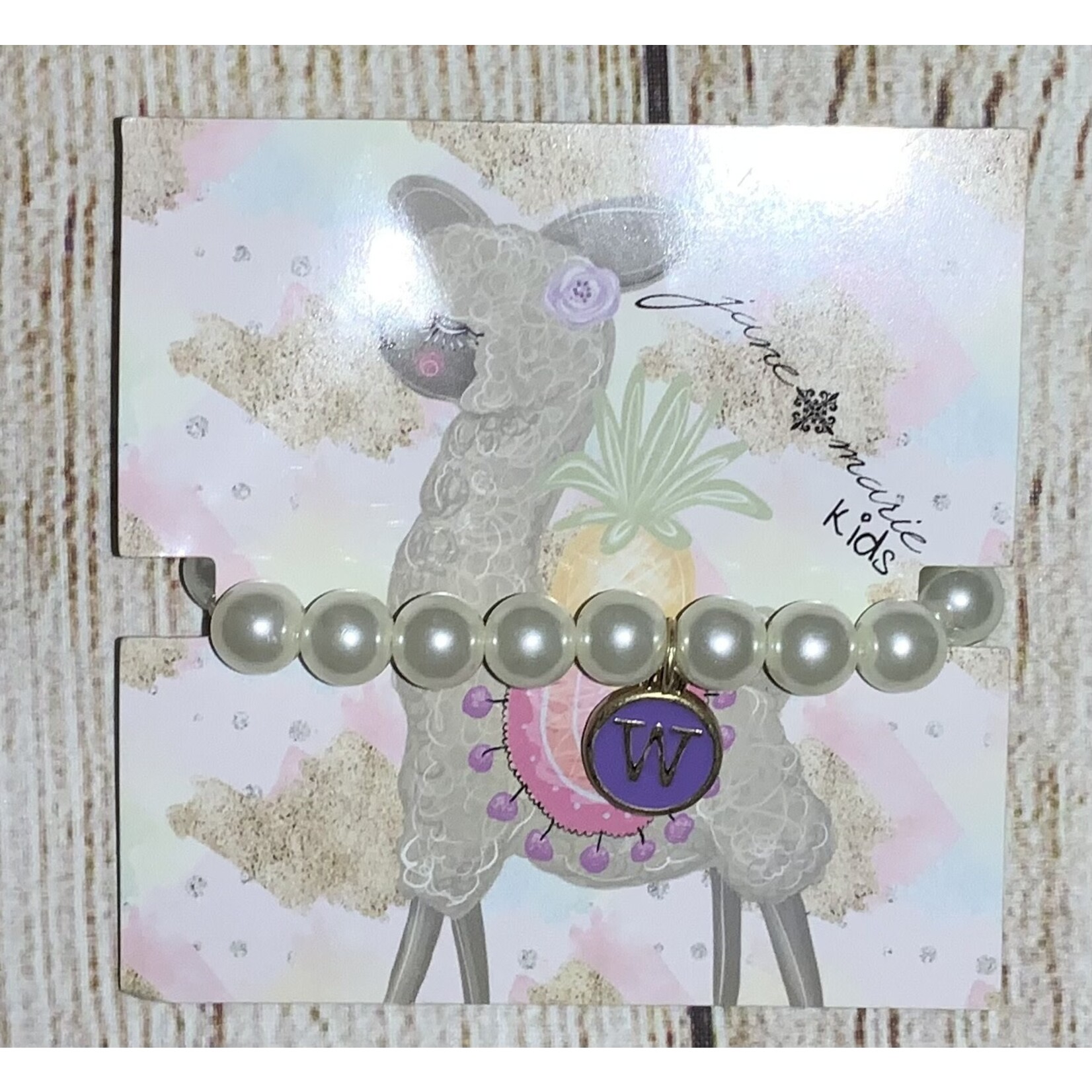 Jane Marie Jane Marie Kids Monogram Bracelet