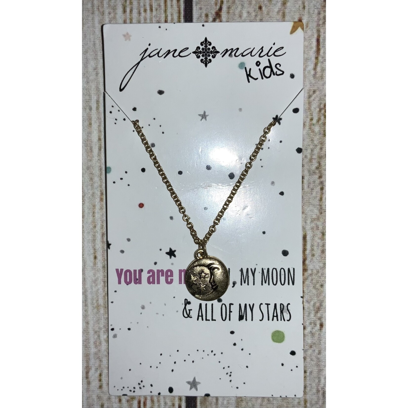 Jane Marie Jane Marie Kids Moon & Stars Necklace