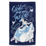 Vera Bradley Vera Bradley Disney Plush Throw Blanket Cinderella Paisley Twilight Blue