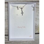 Alexa’s Angels Alexa’s Angels Live By Faith Cross Necklace