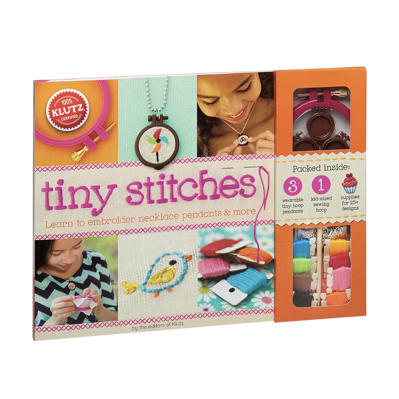 Klutz Klutz Tiny Stitches Embroidery Kit