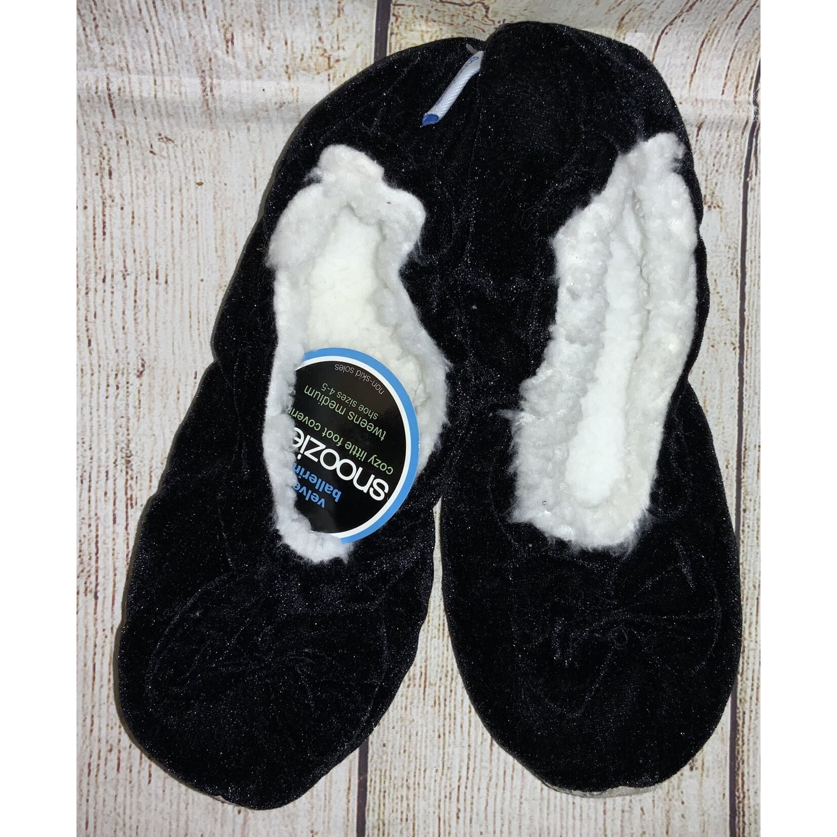 Snoozies Tween Velvet Ballerina Snoozies