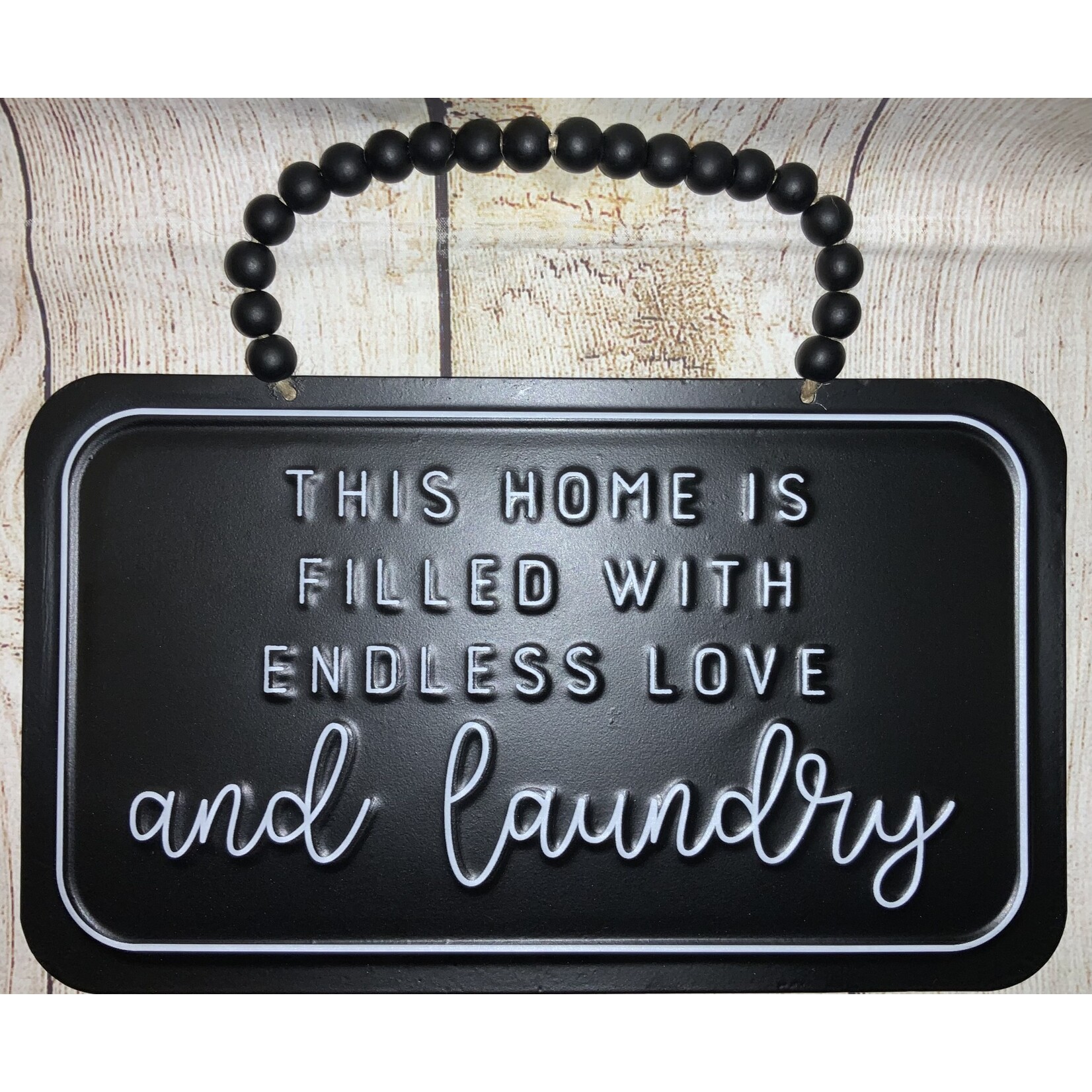 Ganz Endless Laundry Wall Decor
