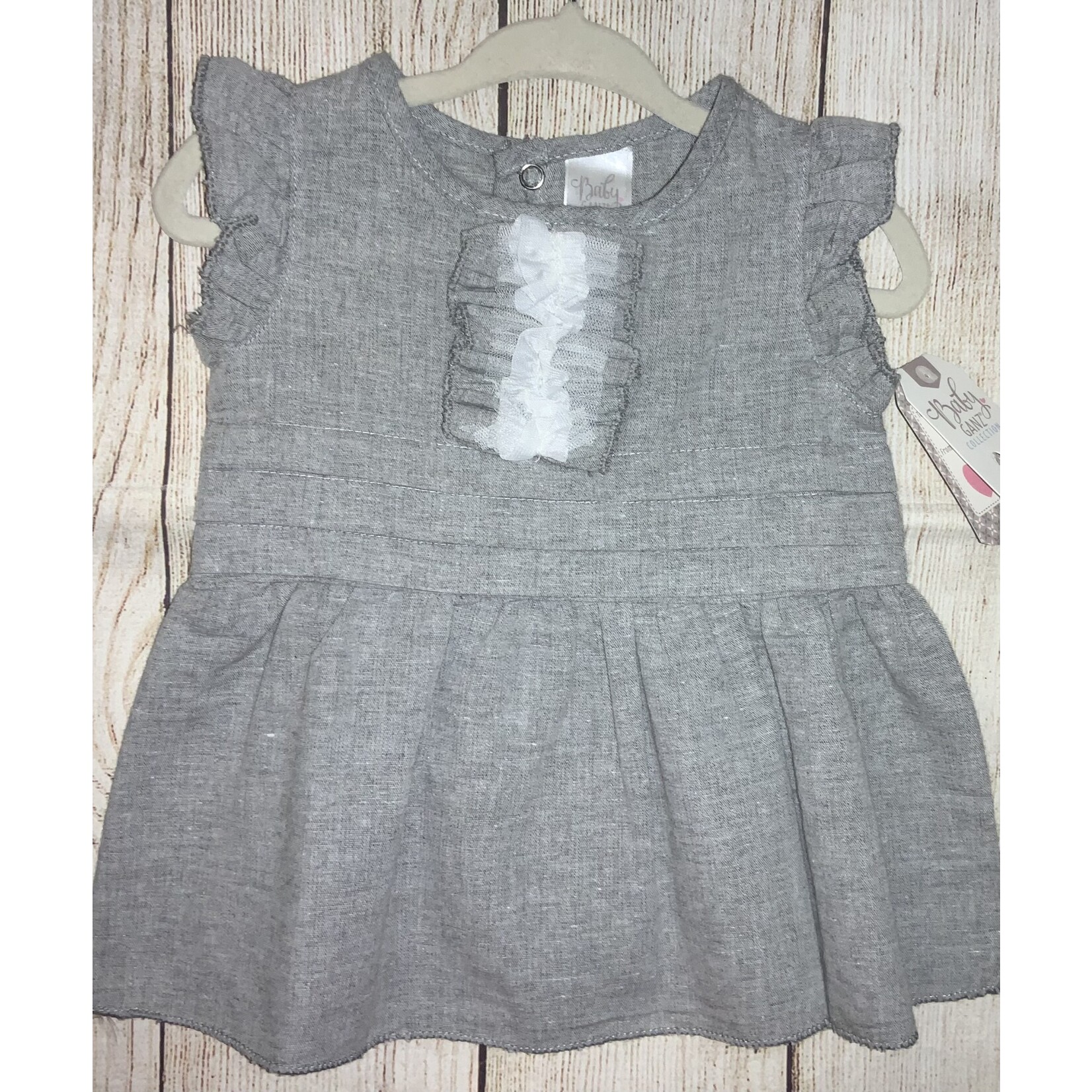Ganz Ganz Baby Dress with Ruffle Detail 6-12 Months