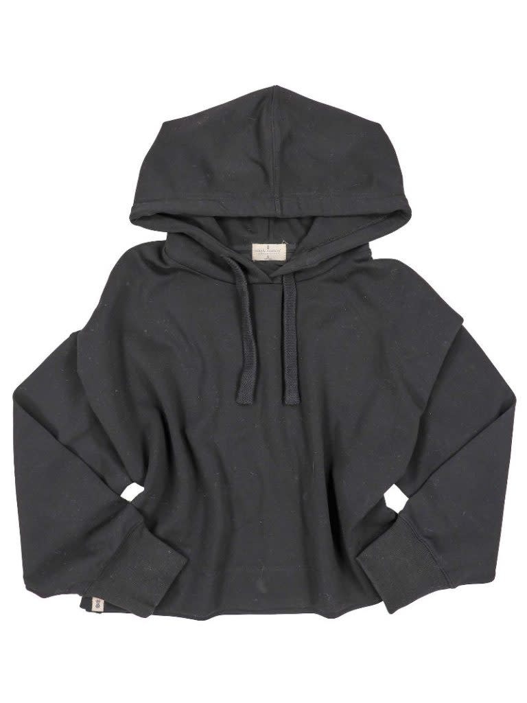 Odissey Crop Sweatshirt Black