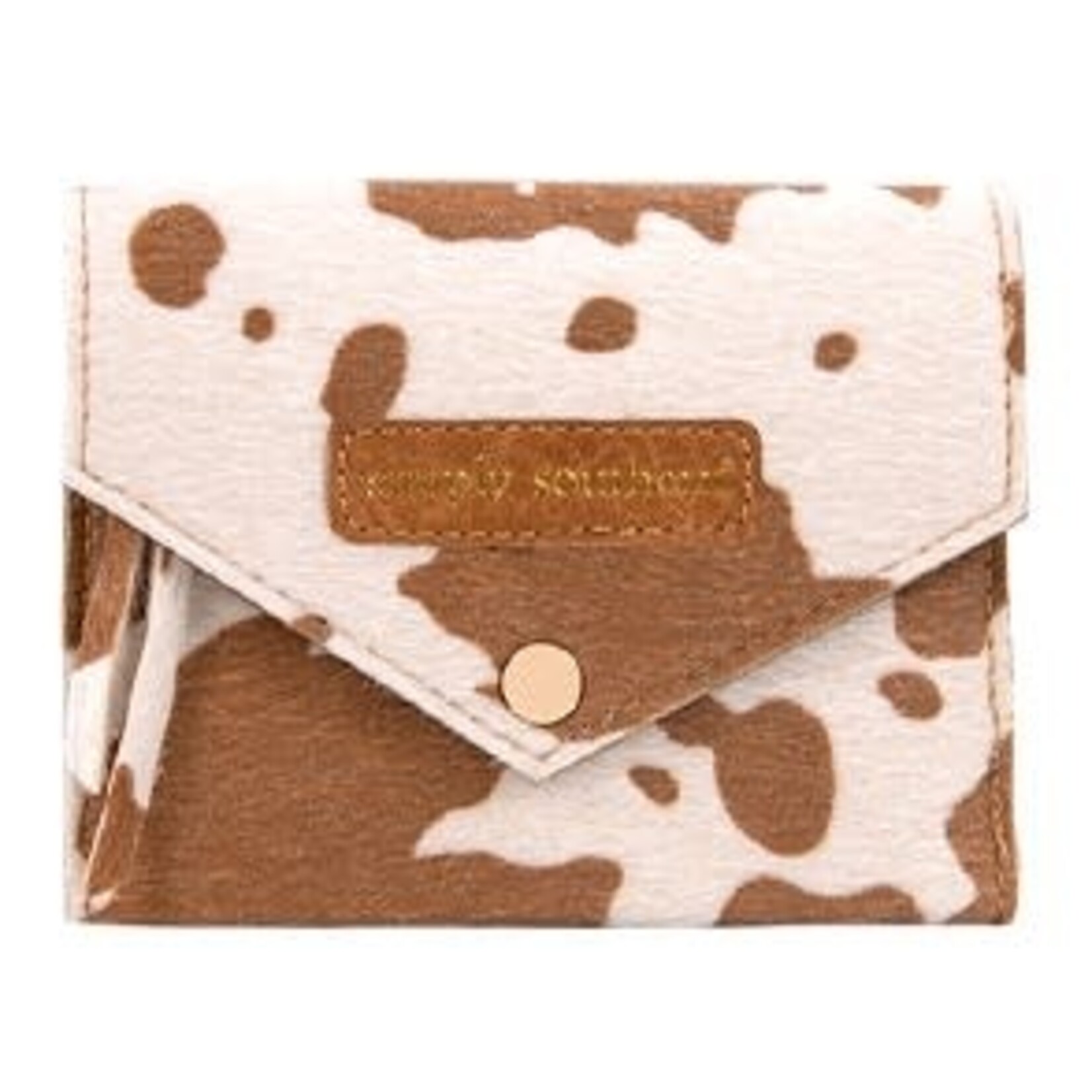 Simply Southern Simply Southern Leather Trifold Wallet Cow