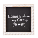 Midwest CBK Home Is Where My Cat Is Sign