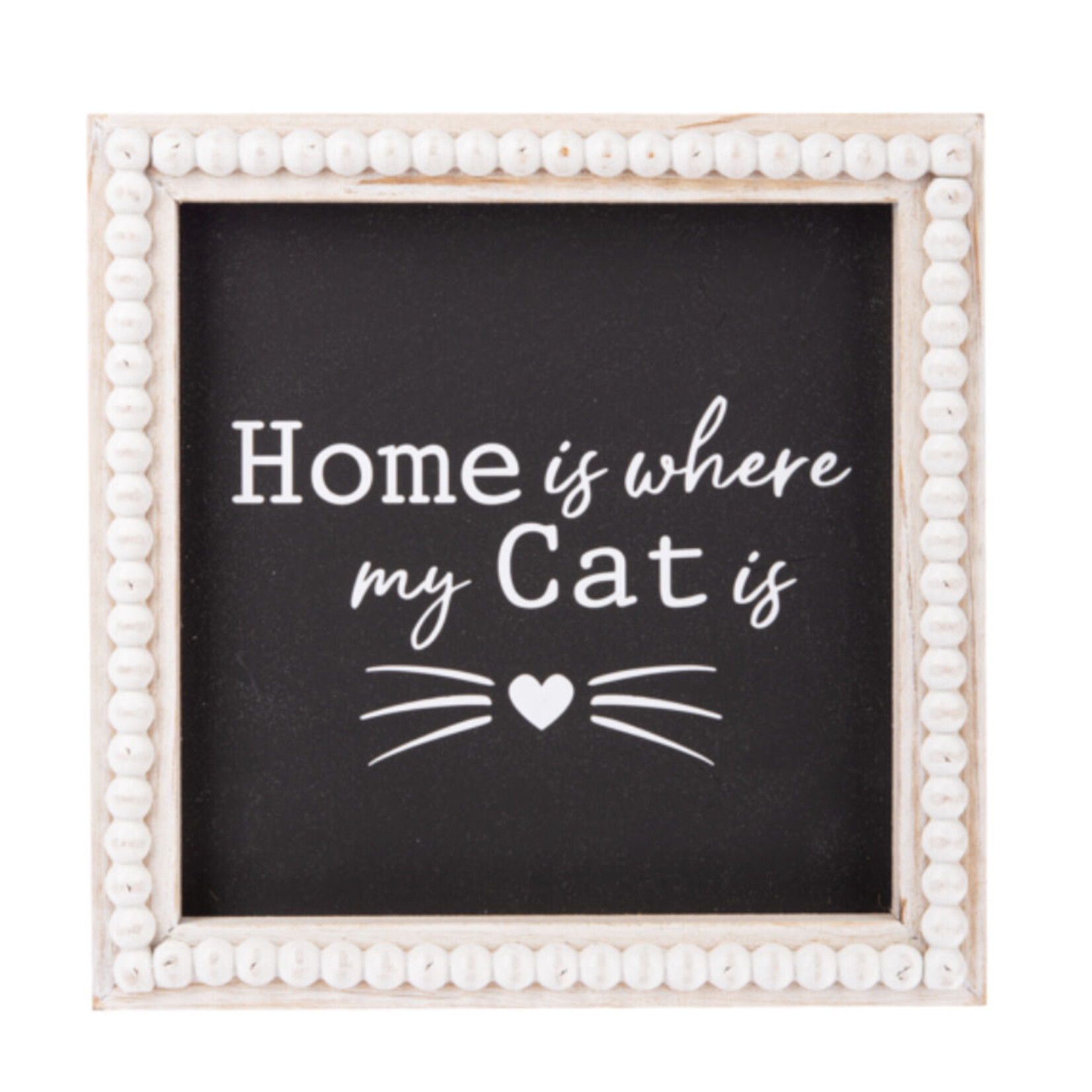 Midwest CBK Home Is Where My Cat Is Sign
