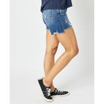 Judy Blue Judy Blue MR Hi-Lo Cut Hem & Destroy Shorts 15253 sz XL