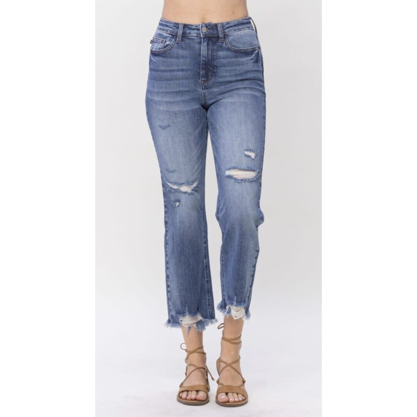Judy Blue Judy Blue HW Destroy Cropped Straight 88550